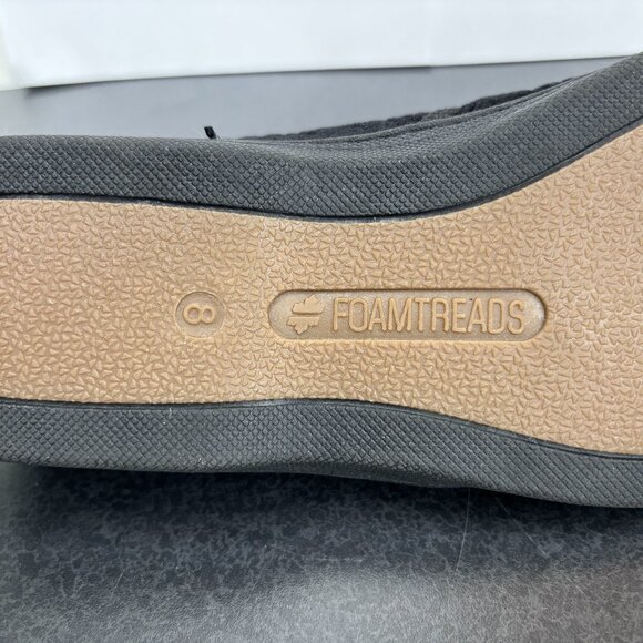 Foamtread Black Women's Slip on Slipper Debbie 2 Size 8 - Picture 7 of 11